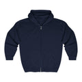 Fueled by Coffee and Weed Full Zip Hooded Sweatshirt